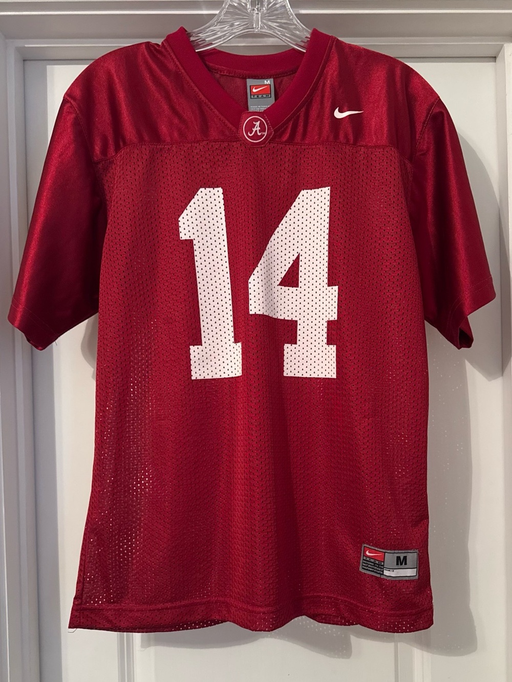 Nike Team Alabama Jersey Size M Crimson Tide Football